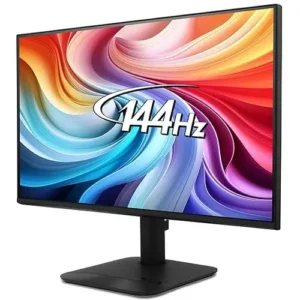 Acer EK240Y P6 23.8 Inch IPS Full HD Backlit LED Monitor I 144Hz Refresh Rate, 1MS VRB Response Time, AMD FreeSync I 1 x VGA 1 x HDMI with Inbox HDMI Cable I Zero Frame Design I Eye Care I Black