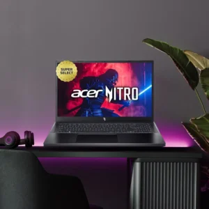 Acer Nitro V AMD Ryzen 5 Hexa Core 6600H - (16 GB/512 GB SSD/Windows 11 Home/6 GB Graphics/NVIDIA GeForce RTX 3050) ANV15-41-R8G0 Gaming Laptop (16 Inch, Obsidian Black, 2.1 Kg)
